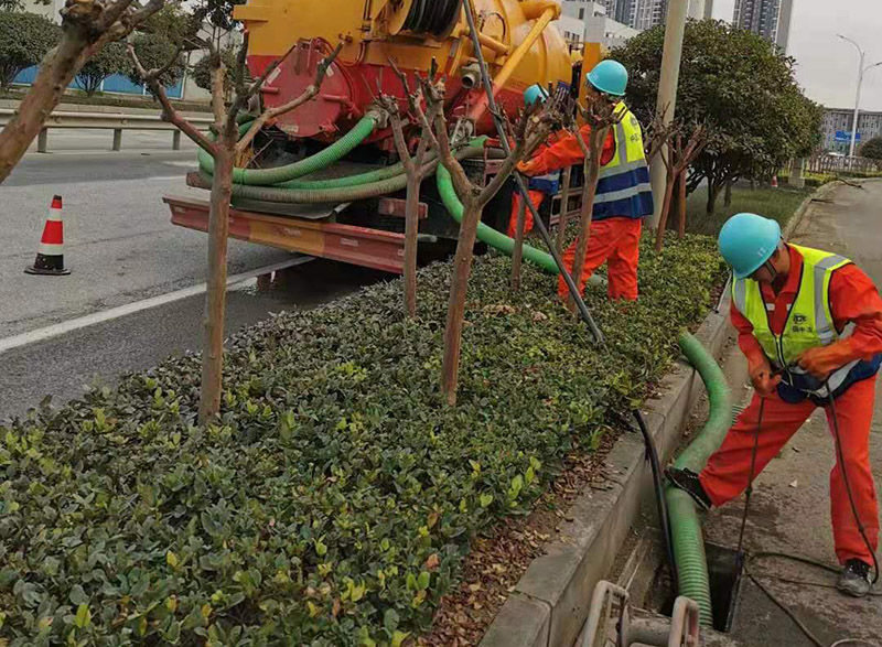 镇沅市政管道清淤